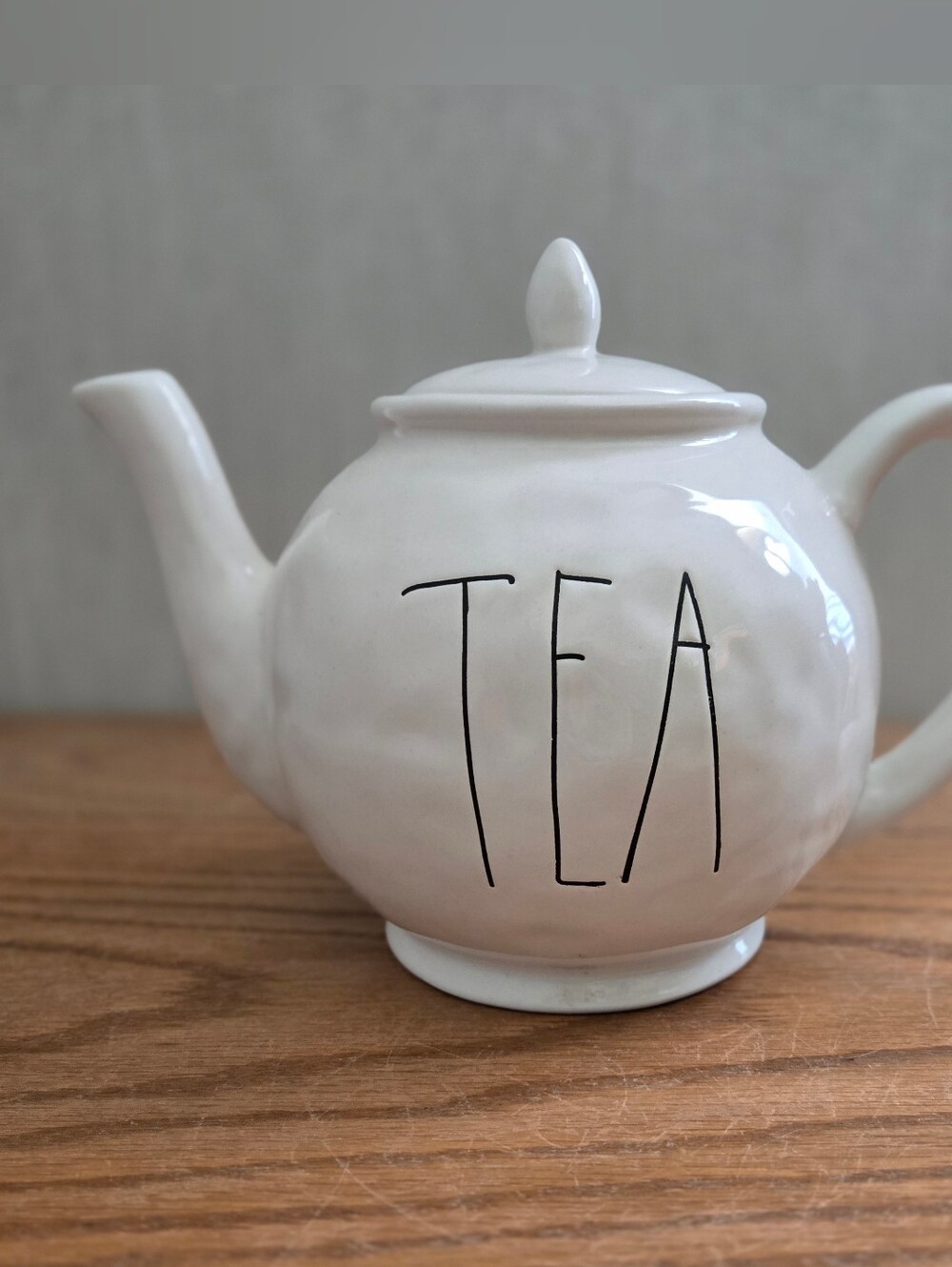 Rae Dunn M Stamp Tea Pot